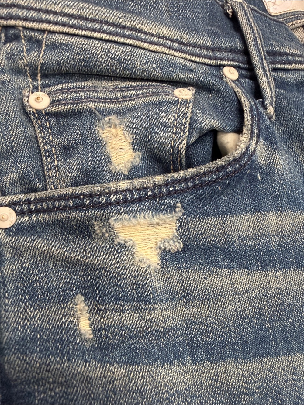 MOTHER The Weekender Graffiti Girl Flare Jeans - Picture 15 of 16